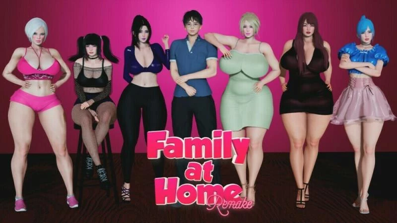 Family at Home Remake – Episode 2 Part 1 (Masturbation, Titfuck) [2023]