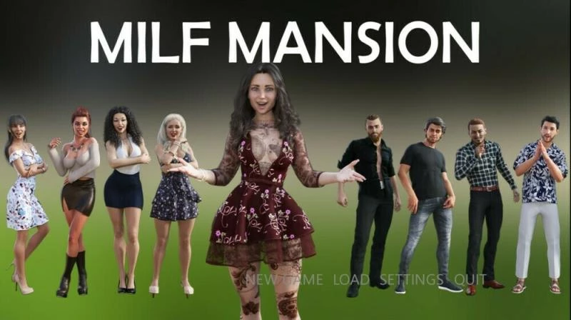 MILF Mansion – Demo Version (Animated, Interracial) [2023]